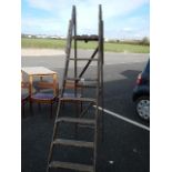 A large 8 step ladder