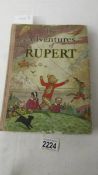 A 1939 'The Adventures of Rupert Annual', intact sound copy, inscription in pencil dated 1940,
