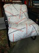 A retro style office chair