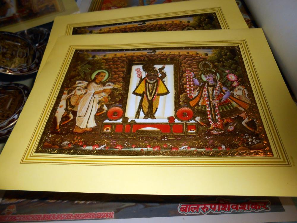 A quantity of Indian ephemera including calendars, books etc. - Image 3 of 6