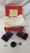 A vintage Merit Morse Signalling kit, complete.