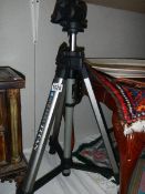 A Miranda Titan camera tripod.