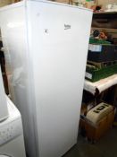A Beko upright 5 drawer freezer