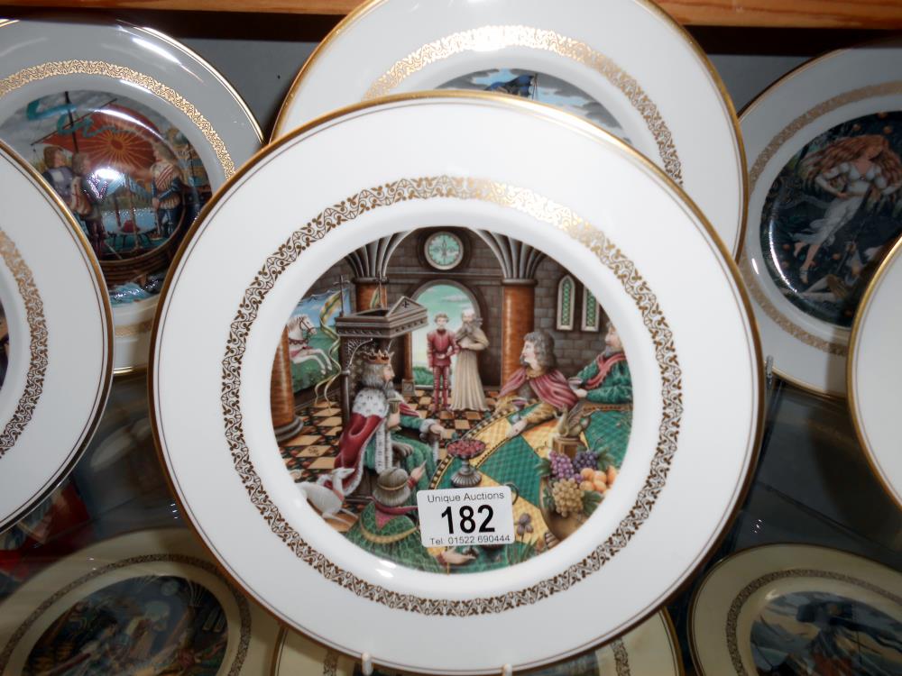 6 boxed Royal Worcester 'The King Arthur' plates and 6 unboxed (these 6 need cleaning) - Image 5 of 14