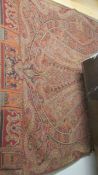 A Paisley shawl, 150 x 135 cm. ****Condition report**** No damage observed.