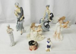 A Royal Doulton 'Special Friends' figurine (tiny chip to hat),