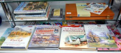 A good selection of educational books on painting etc.