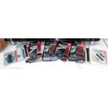 2 boxed Victorinox 33 function Swiss Champ Army knives and 2 leather pouches and quantity of mini
