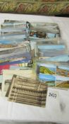 A mixed lot of assorted post cards.
