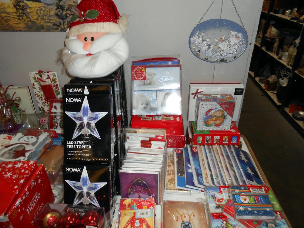 A good lot of Christmas decorations etc including many packs of new unopened Christmas cards, - Image 4 of 5