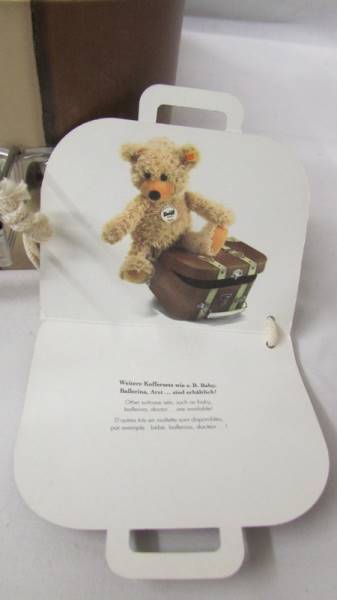 A Steiff 'Charley' bear with suitcase. - Image 3 of 4