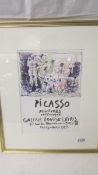 Pablo Picasso (1881-1973) Plate signed lithographic print Peintures 1955-1956 Galerie Louise Leiris