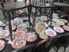 A large lot of collector plates