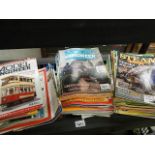 A quantity of model engineering magazines.