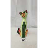 A Lorna Bailey Pottery 'Elizabeth the Cat', 18 cm tall, signed to base.
