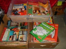 3 full boxes of 60/70's DIY/Easy/Car magazines.