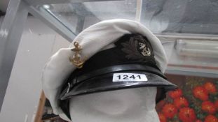 A vintage naval cap.