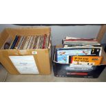 2 boxes of LP's such as Mario Lanza, Shirley Bassey, Billy Connolly, The Seekers, Glenn Miller etc.