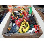 A large quantity of mixed playworn diecast vehicles