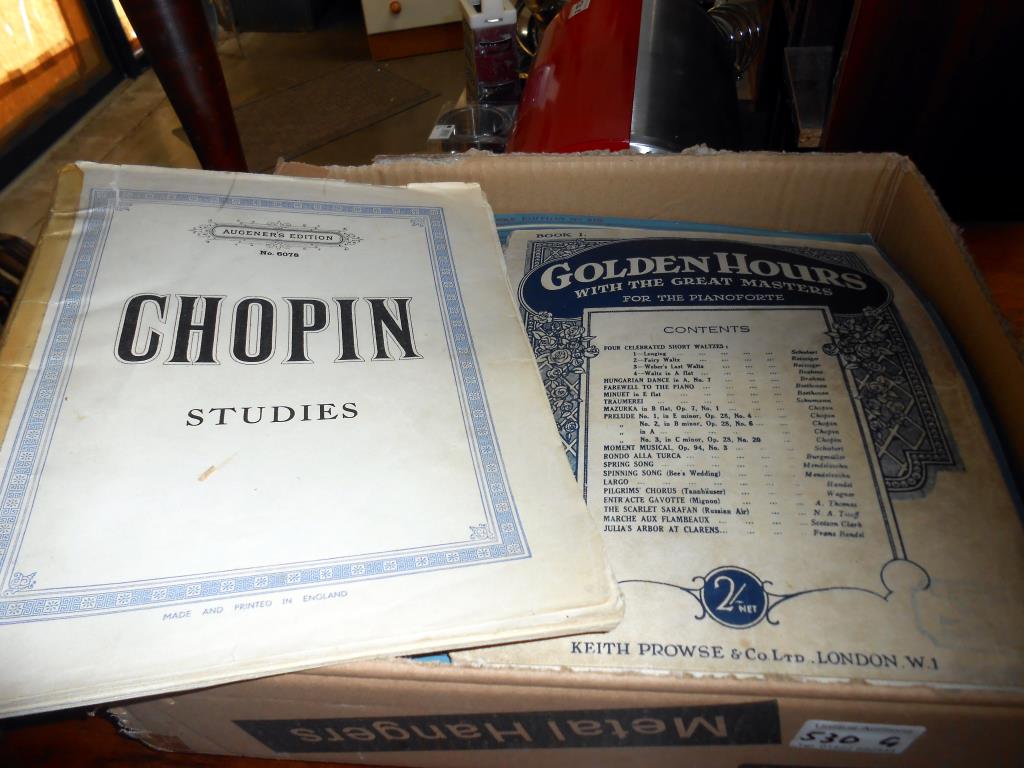 A box of vintage sheet music - Image 3 of 4
