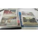 An album of Lincoln and Lincolnshire postcards together with another album of postcards.