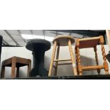 4 various stools