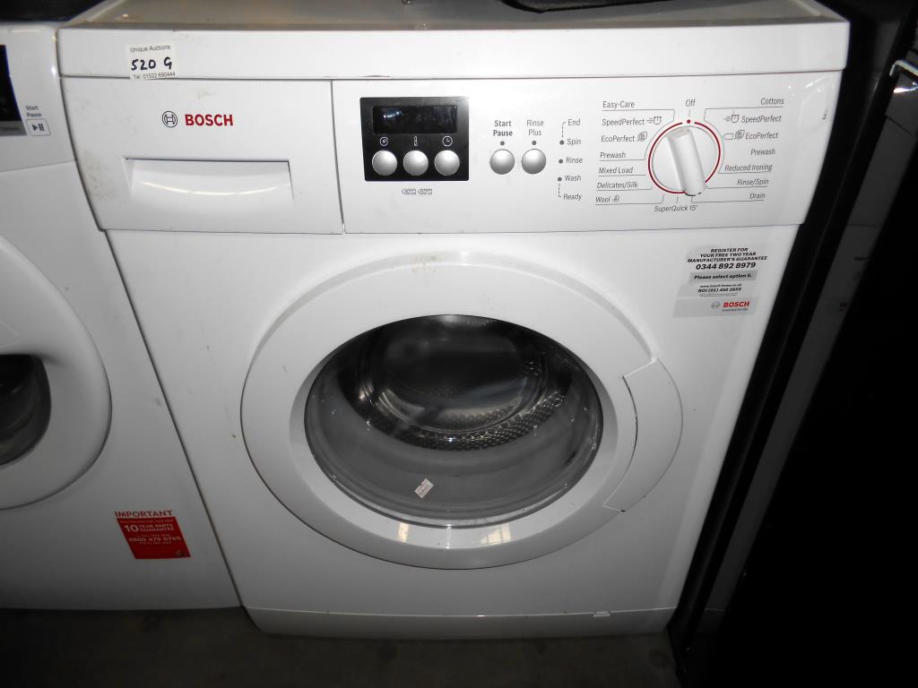 A Bosh washing machine