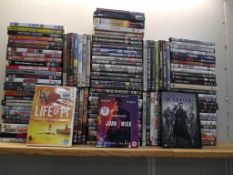 100+ DVD's of movies and TV programmes etc.