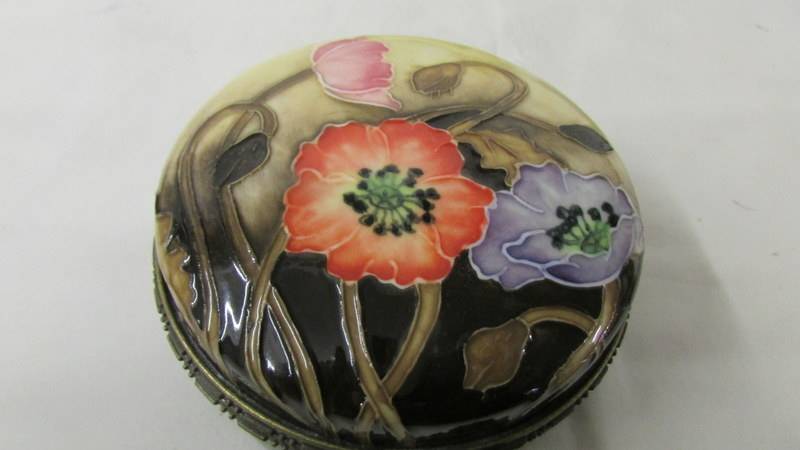 3 old Tupton Ware lidded pots, An old tupton ware vase and another vase in the style of Moorcroft. - Image 2 of 9