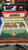 A boxed Hornby R2560 limited edition Lord of the Isles 25th anniversary train pack,