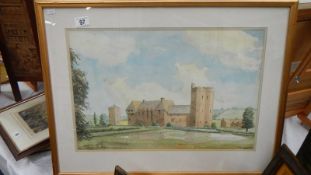 A watercolour signed A J Sime, 1979.