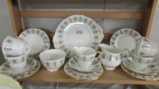 A Duchess china tea set (1 tea cup missing).