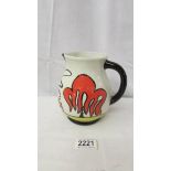 Lorna Bailey for Old Elgrave Pottery - a somewhat rare jug in the Dingle Porthill Design,