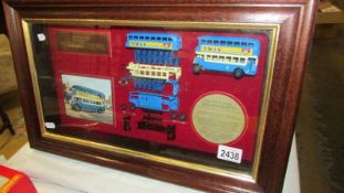 A Matchbox Models of Yesteryear tram collage,