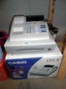 A Casio 130cr electronic cash register,