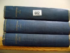 3 Picture goer magazine full year books, 1950,