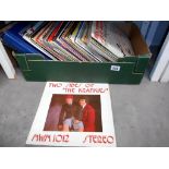 2 shelves of LP's such as Bing Crosby, Lionel Ritchie, Tammy Wynette,