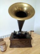 An Edison standard phonograph in good working order.