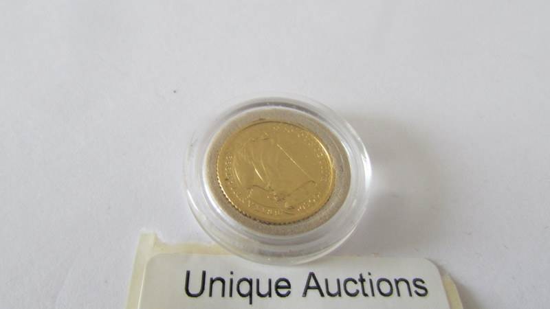 A 1992 Britannia 1/10 ounce gold coin. - Image 2 of 3