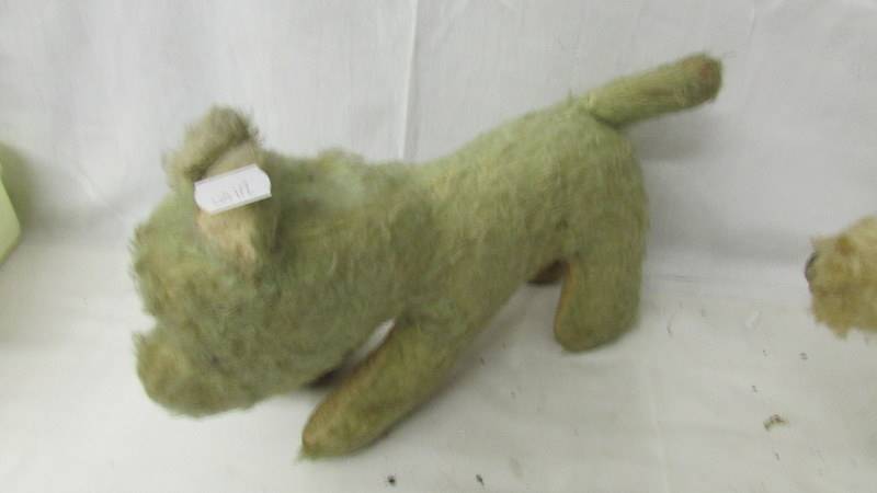 2 vintage stuffed dog toys including Farnells Alpha toys. - Image 2 of 3