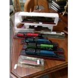 A quantity of model locomotives etc.