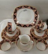 A 21 piece Royal Albert tea set.