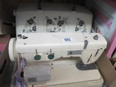 A Jones 672 sewing machine