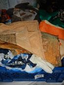 A mixed lot of silk and other scarves. ****Condition report**** 30 silk scarves.