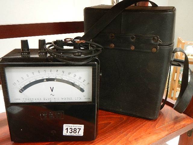 A volt meter.