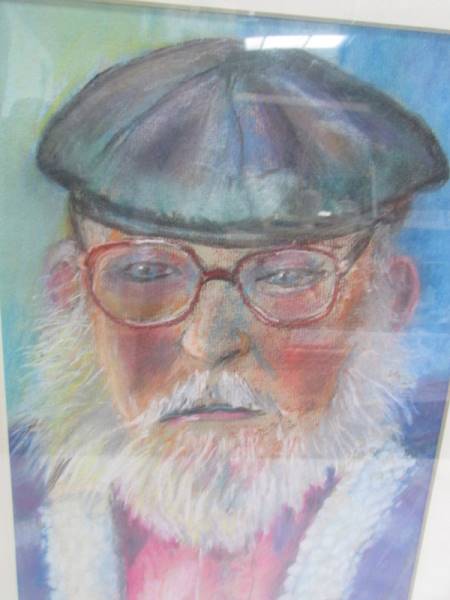 A framed and glazed pastel entitled 'Old George' by Joyce Snowden, - Image 2 of 4