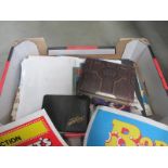 A mixed lot including a vintage photograph album (missing clasp),