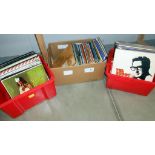 3 boxes of LP's such as The Buddy Holly Story, Beethoven, Kung Fu etc.