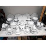 A Seltmann Weiden Bavaria dinner service (91 pieces), teapot lid A/F Comprising of: 2 x tureens,