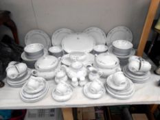 A Seltmann Weiden Bavaria dinner service (91 pieces), teapot lid A/F Comprising of: 2 x tureens,